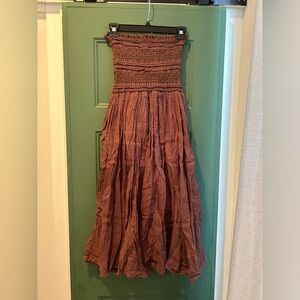 Free People FP Ravenna Convertible Midi Dress/Maxi Skirt